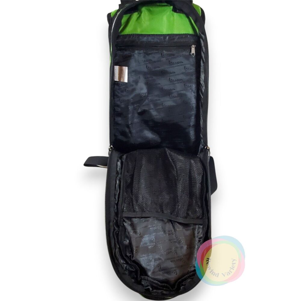 Vespa Small Neon Green Nylon Mini Backpack - Picture 9 of 16